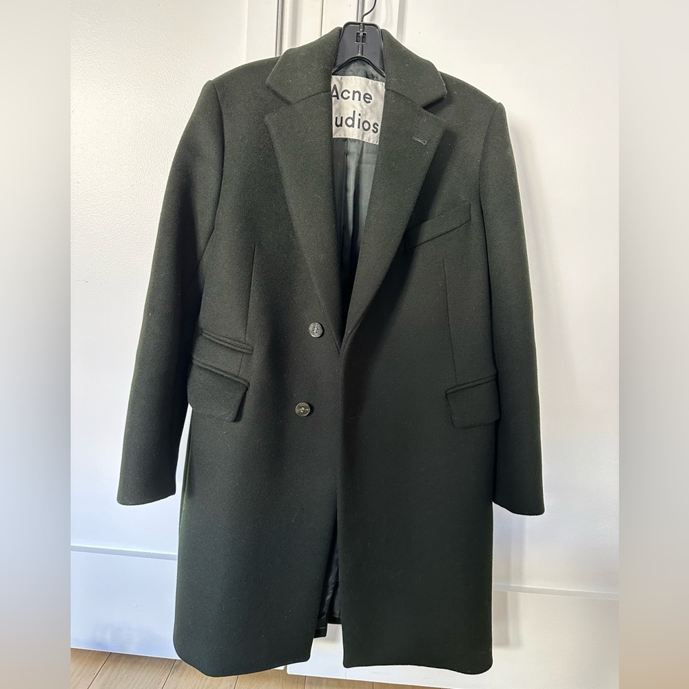 Acne Studios wool double breasted coat